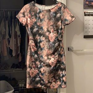 Floral maternity dress